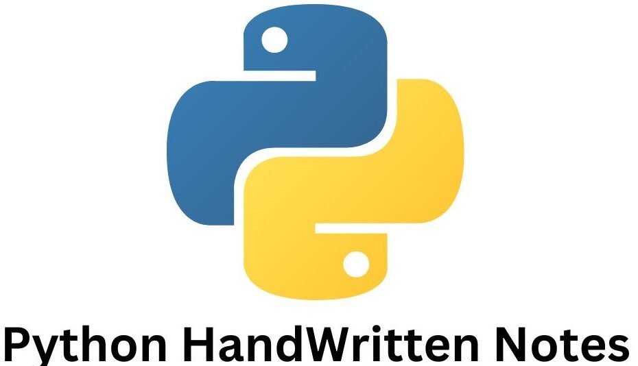Python HandWritten Notes