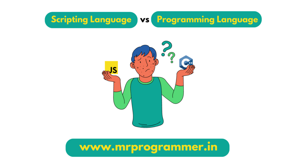 Scripting Language vs Programming Language