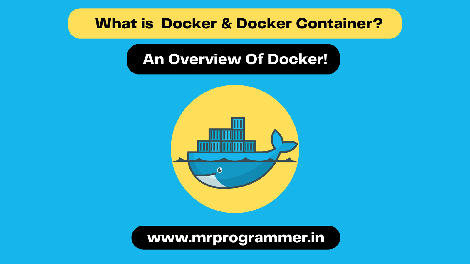 What is Docker & Docker Container An Overview Of Docker! Mr Programmer