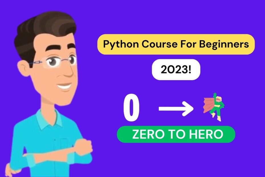 Python Course For Beginners 2023 22