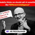 Microsoft CEO Satya Nadella thinks we should call AI something else