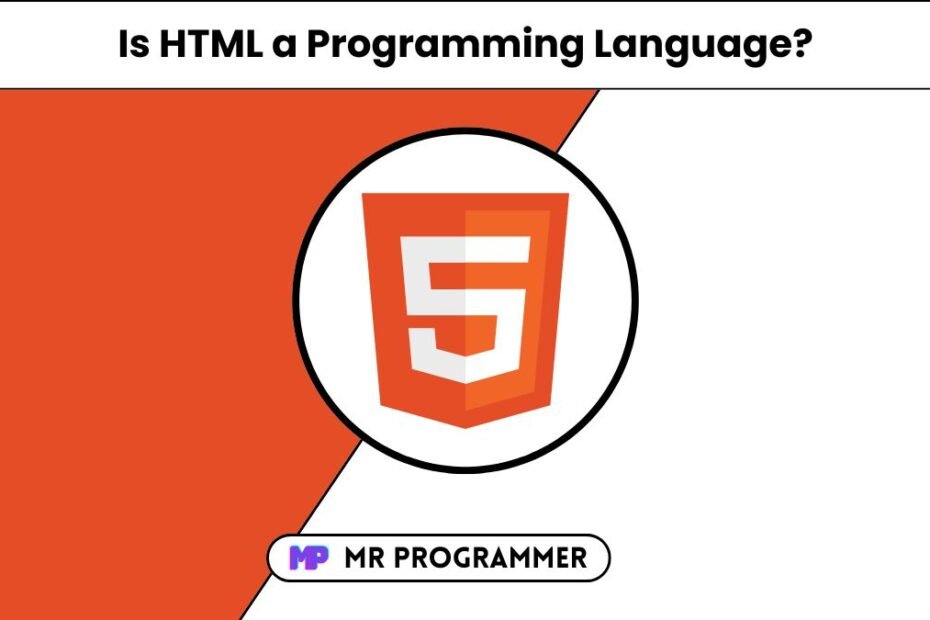 Is HTML a Programming Language