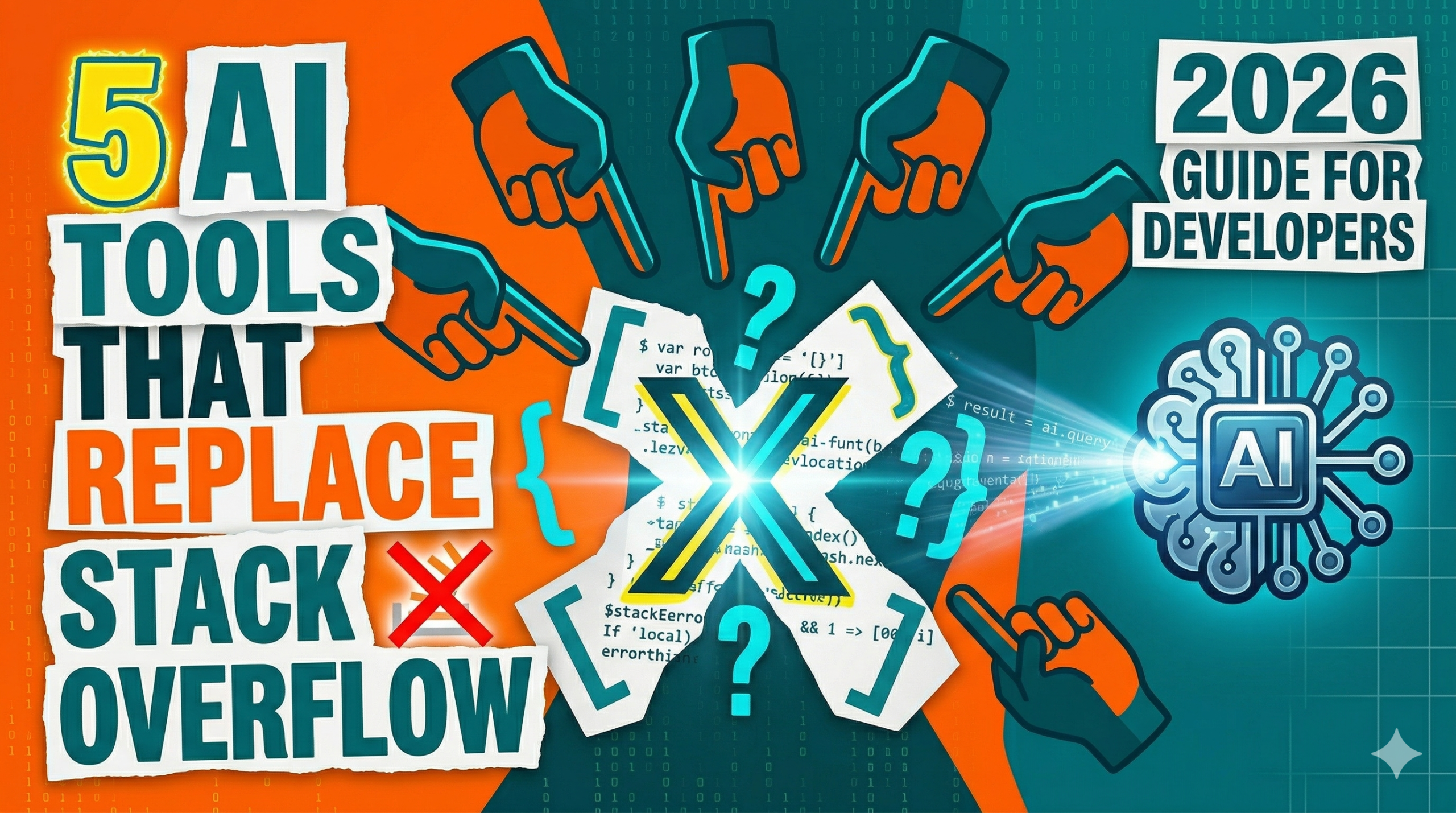 5 AI Tools That Replace Stack Overflow (2026 Guide for Developers) 1 5 AI Tools That Replace Stack Overflow (2026 Guide for Developers)